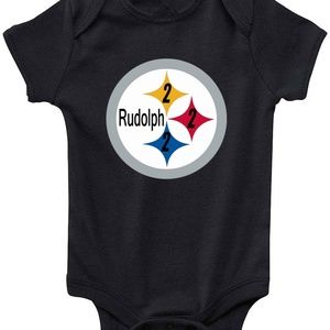 Mason Rudolph Pittsburgh Steelers Baby Onesie